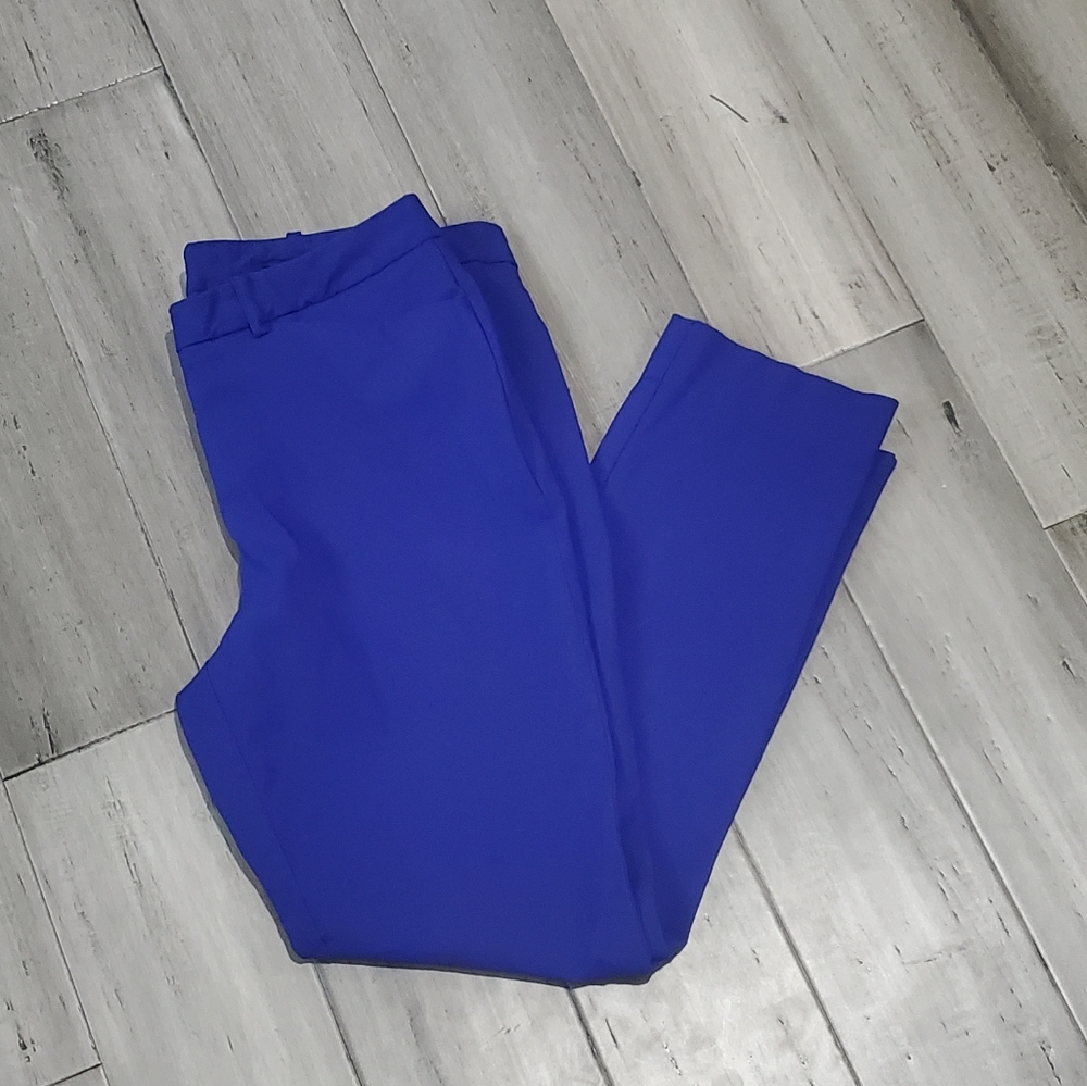 Cobalt Blue Worthington Slim Fit Pants